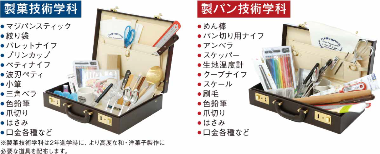 入学時に配られるアタッシュケース