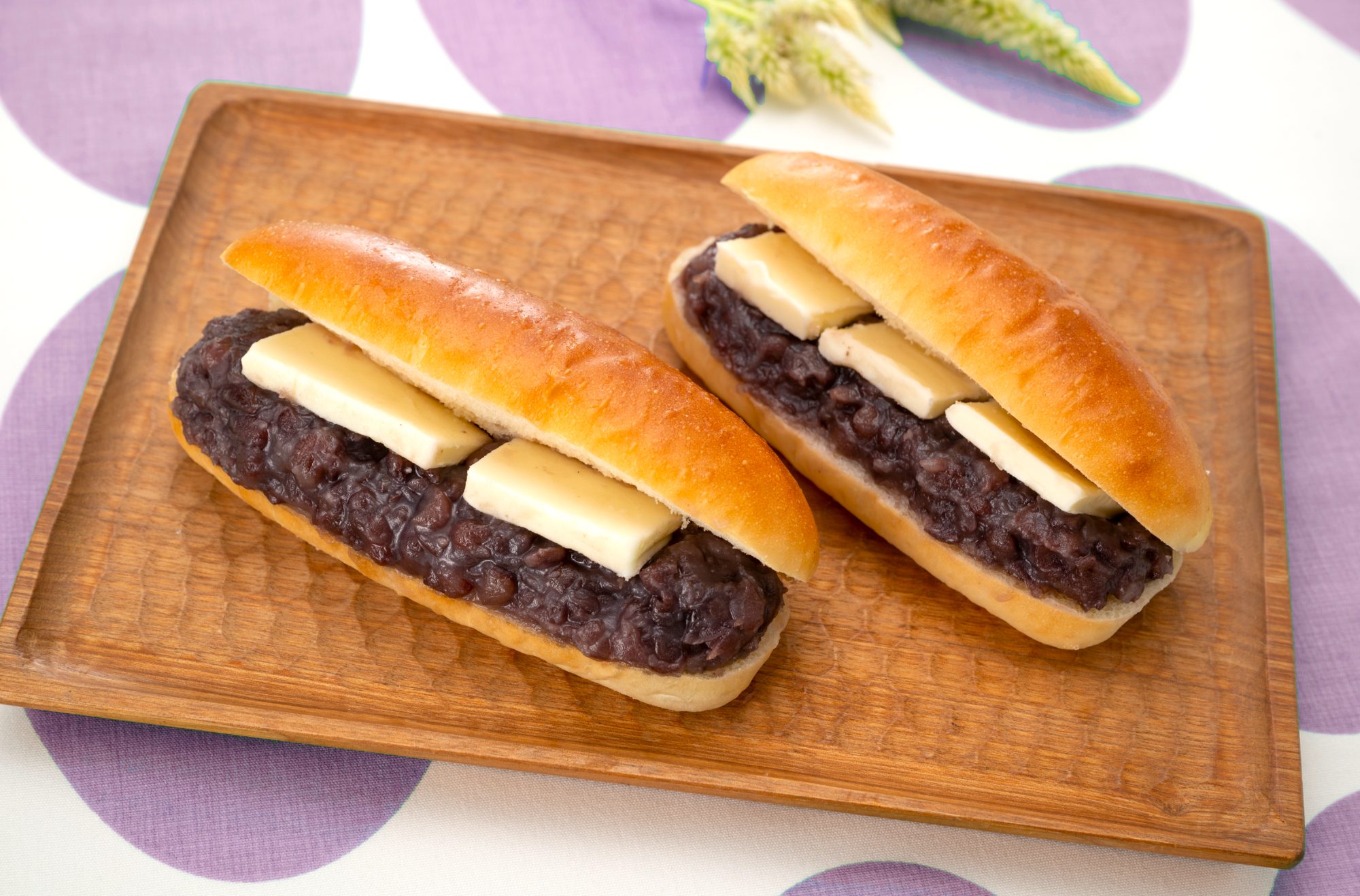 【製パン】あんバターコッペ