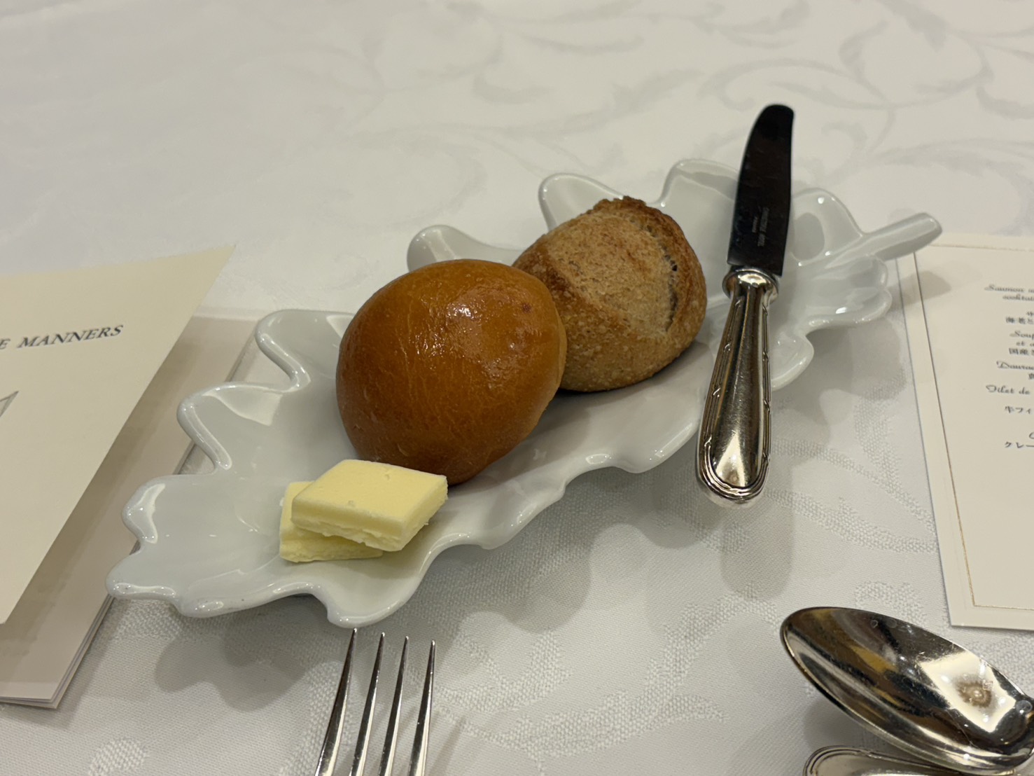 製パン科テーブルマナー